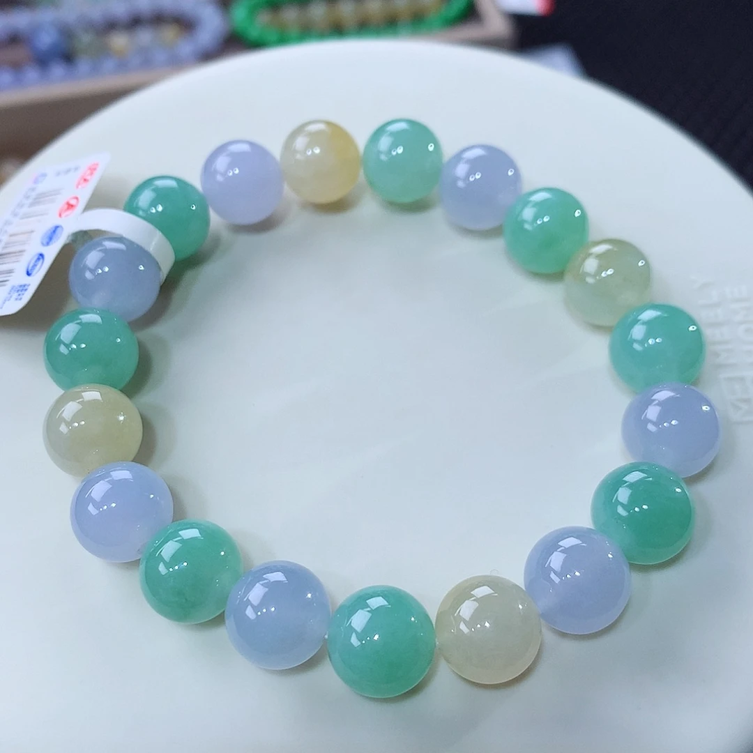 未镶嵌手串翡翠翡翠卡10