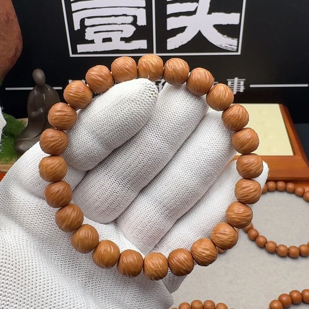 吊坠桃核纯手工款云锦