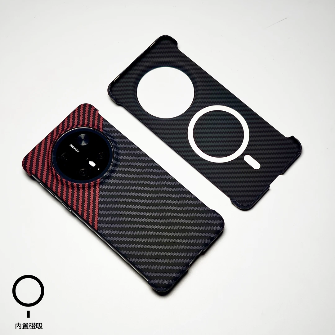 华为mate60pro/mate70pro无边框手机壳磁吸超薄防摔原厂保护壳