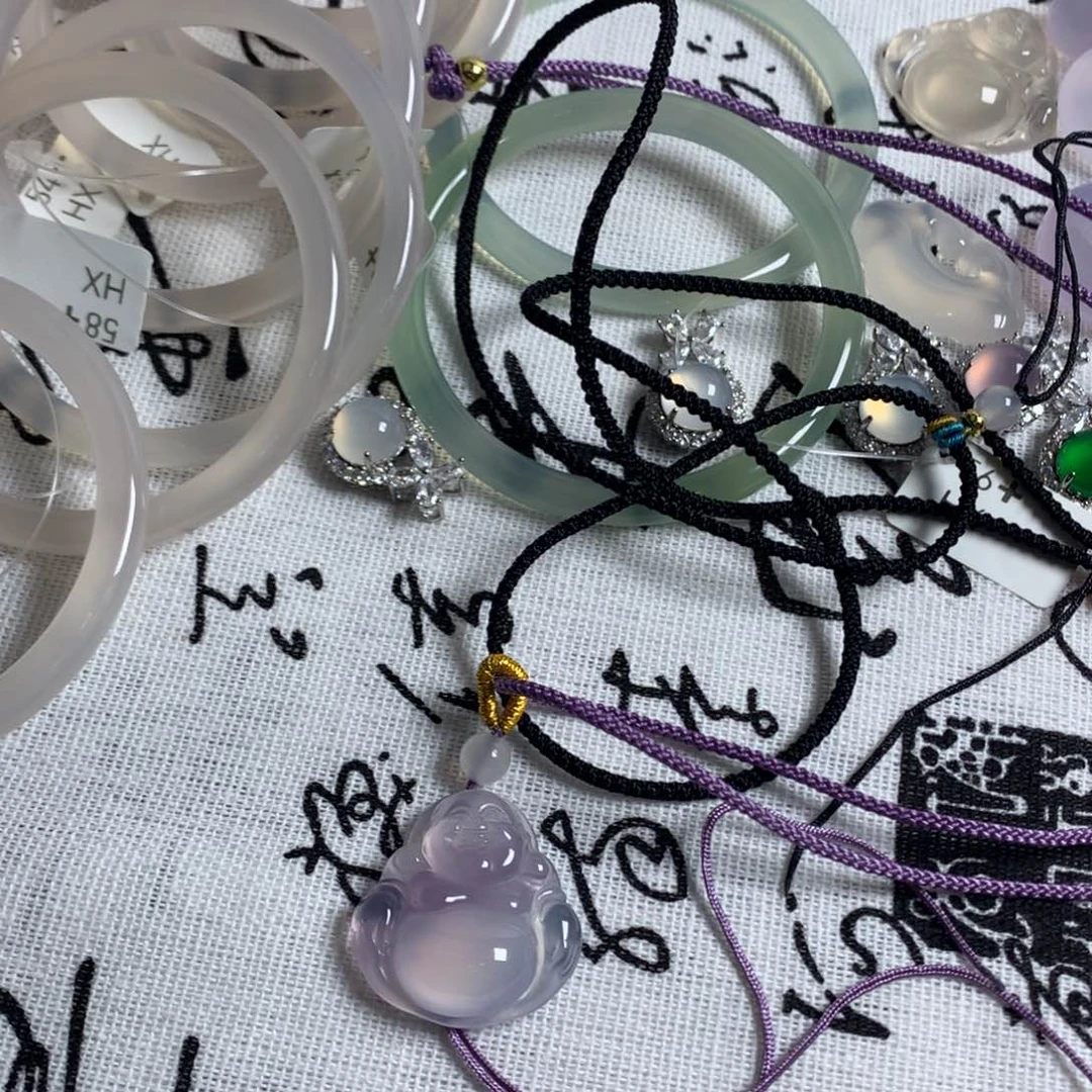 【闪购商品】玛瑙/玉髓手链合金周*意