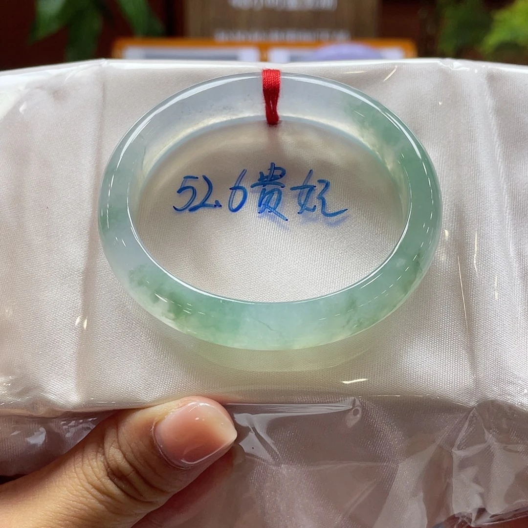翡翠未镶嵌手镯49 号链接