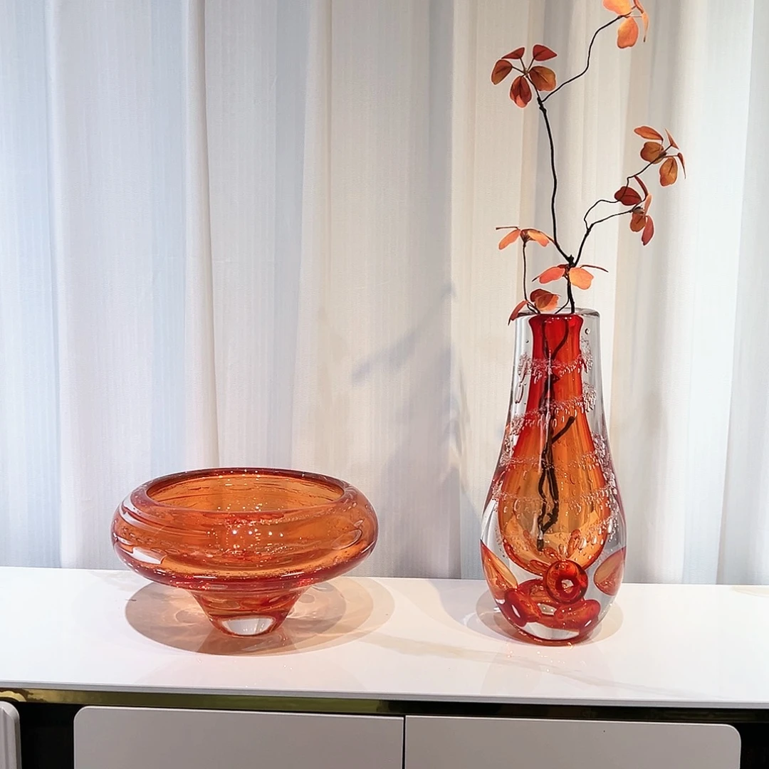 茶盏琉璃水晶摆件