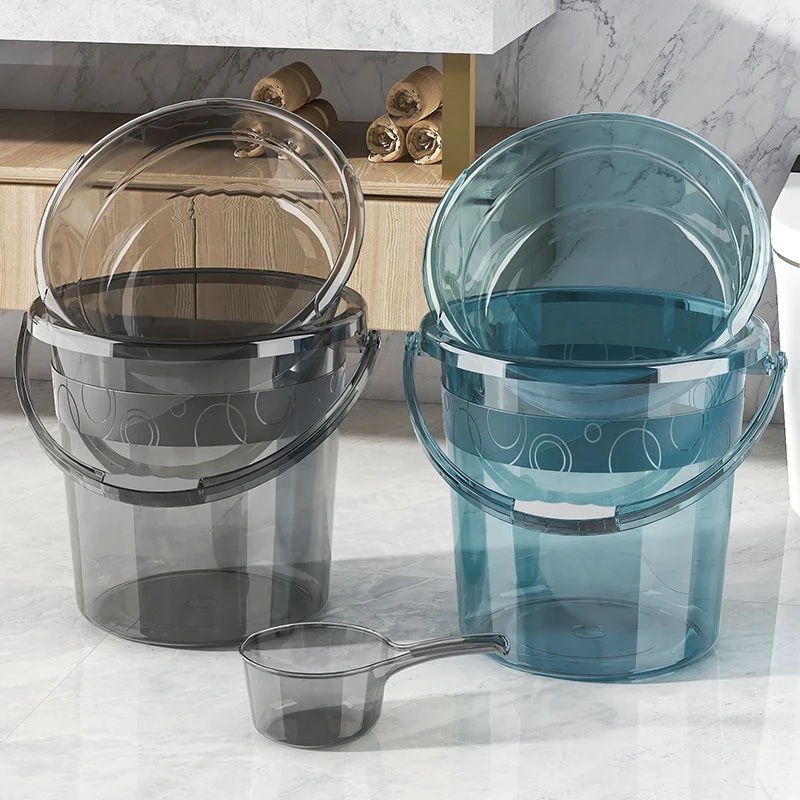 新疆西藏包邮家用水桶加厚塑料桶储水卫生间手提洗衣桶学生宿舍透