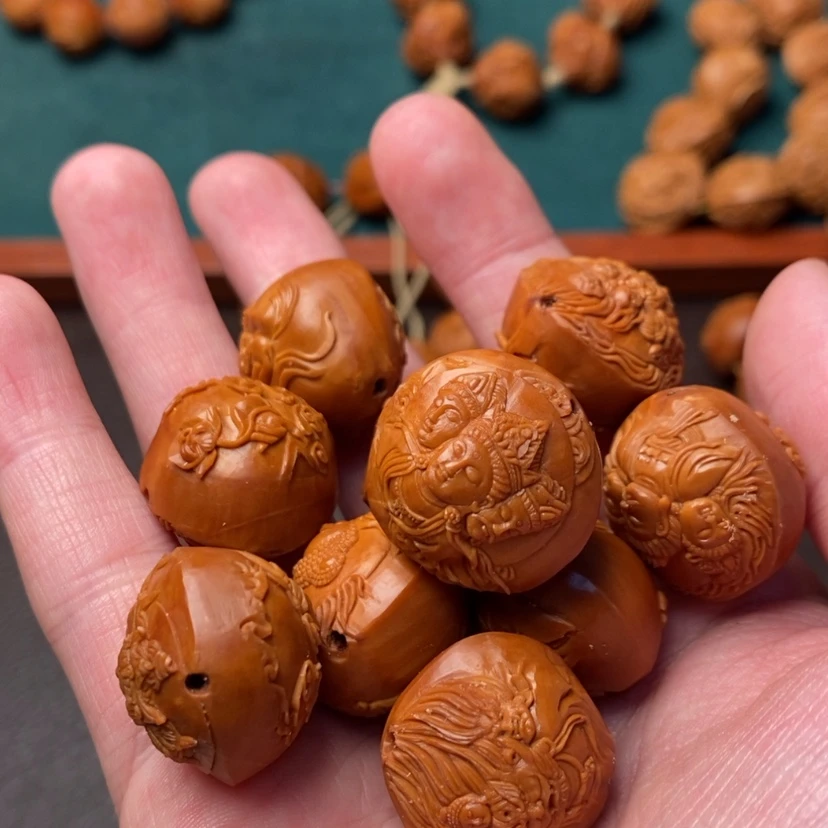 【闪购商品】橄榄核吊坠小**旺橄榄核