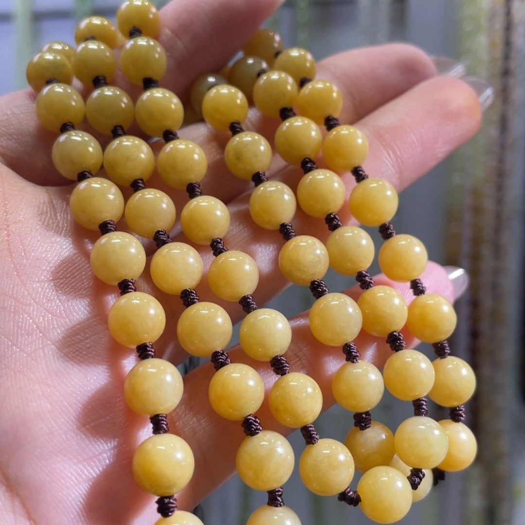 颈饰未镶嵌翡翠珠链