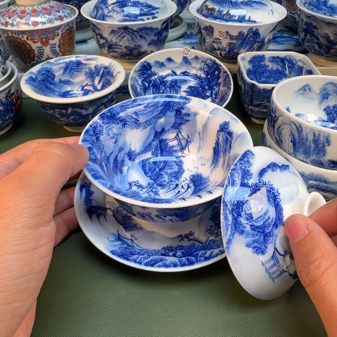 纯手工纯手绘茶具石头31