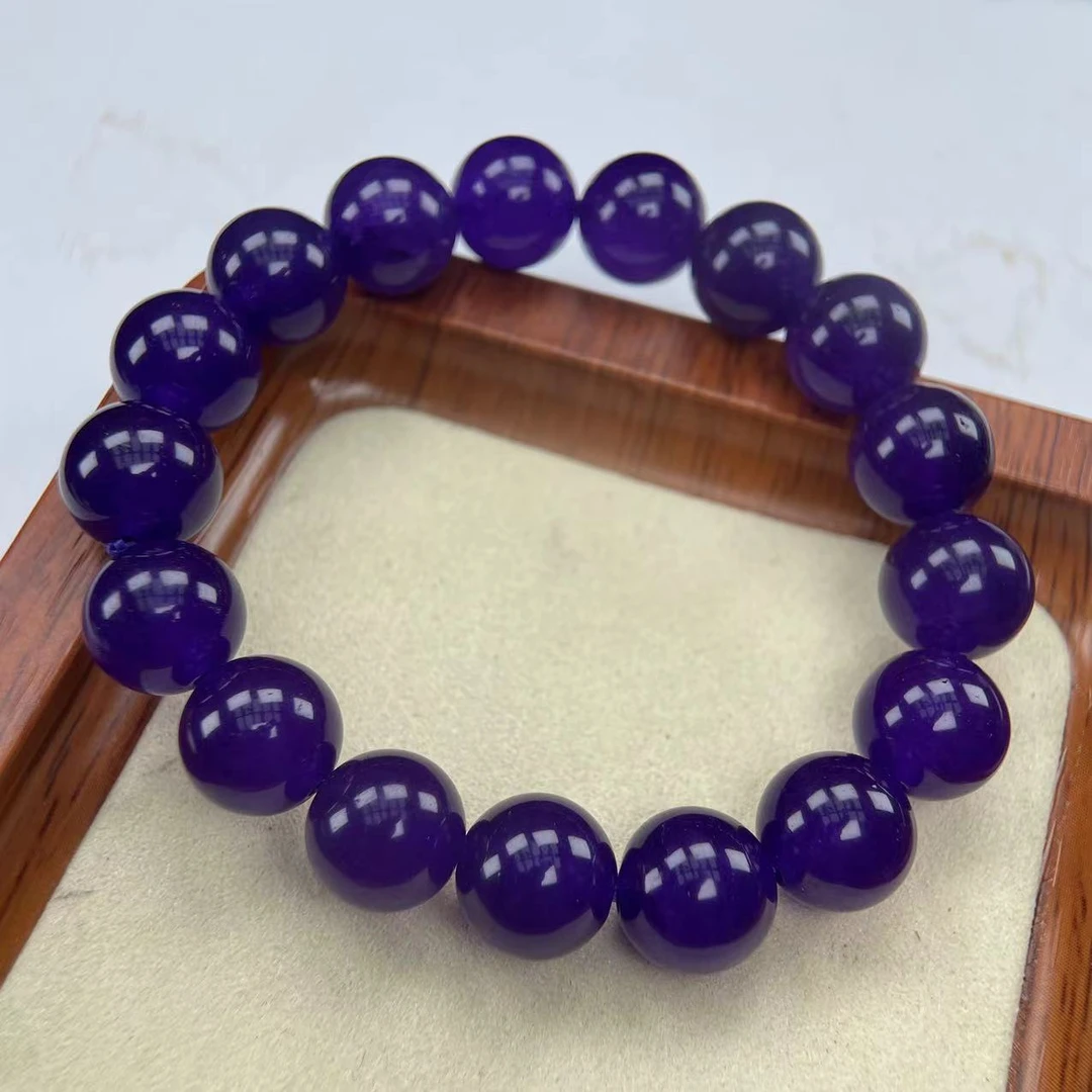 A467紫色系12mm手串时尚百搭男女款多样发货其一