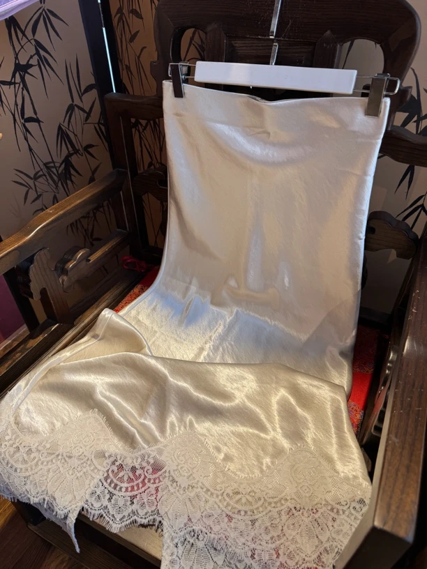 『星辰』原创设计高端醋酸蕾丝边百搭半裙