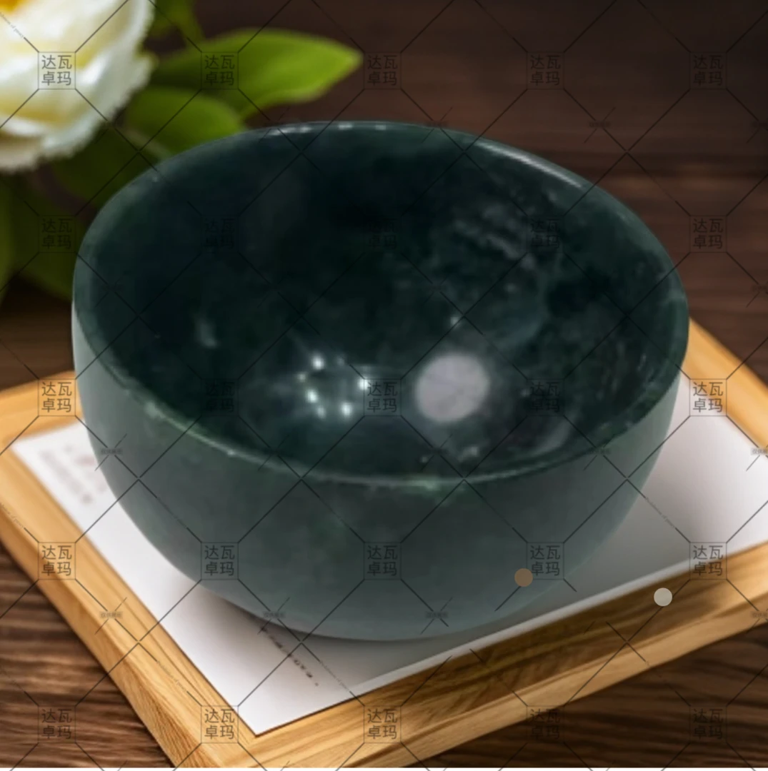 【达瓦家】西藏藏玉圆型 一口杯 25ml茶杯/酒杯