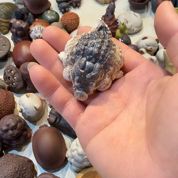 茶宠紫砂雕塑瑕疵茶宠