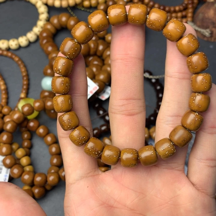 库克手串满天星紫金鼠实心