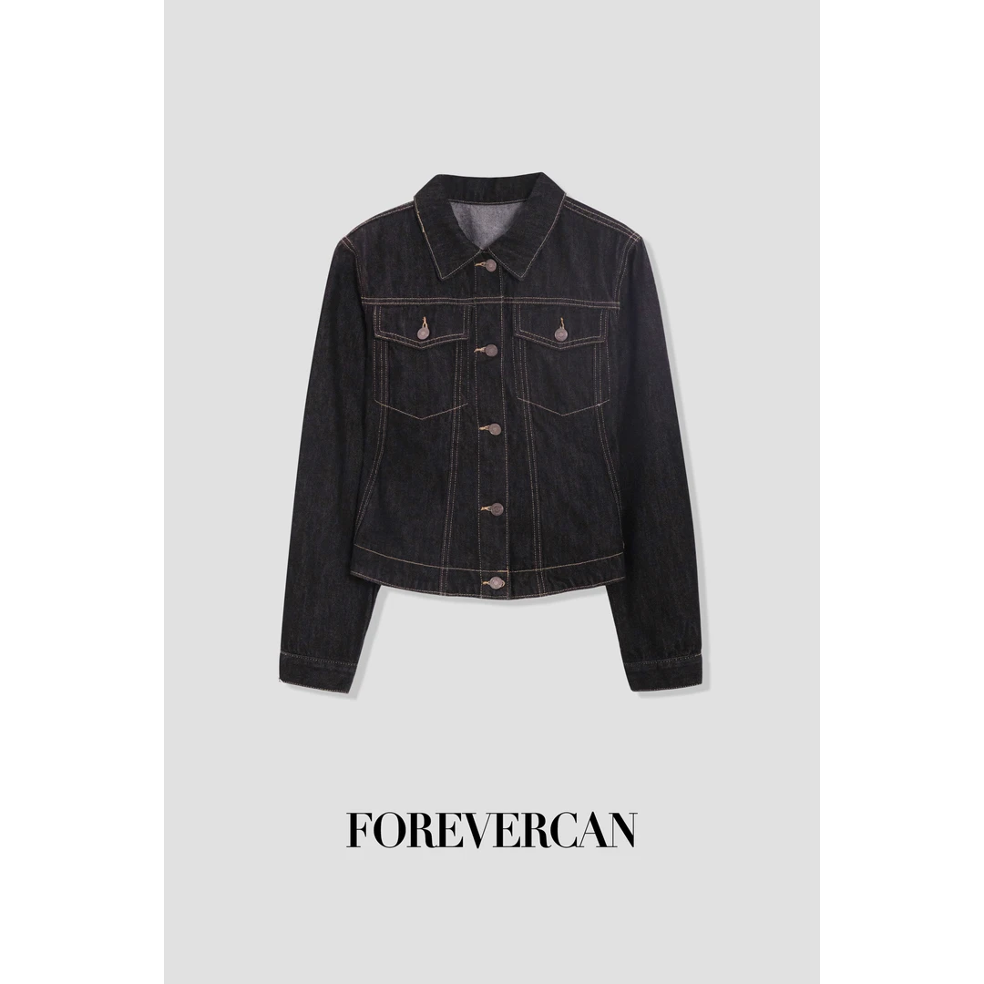 FOREVERCAN“牛仔信号”高盎司复古工装风牛仔外套 SC19221