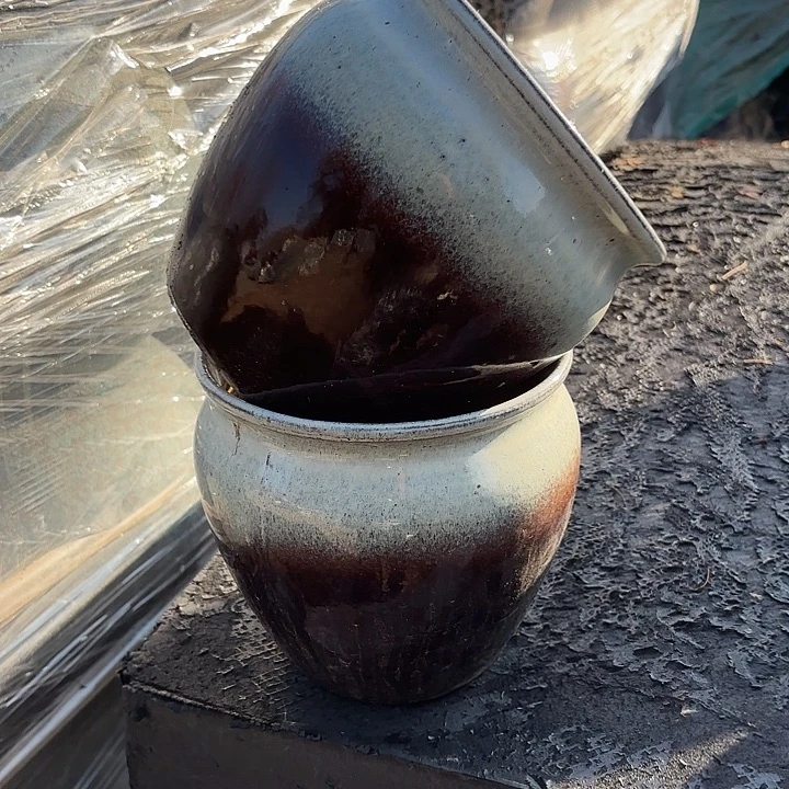 高度17厘米口径17厘米微瑕