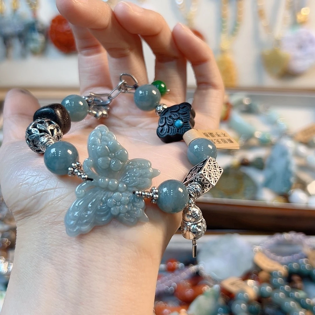 翡翠手链未镶嵌衞