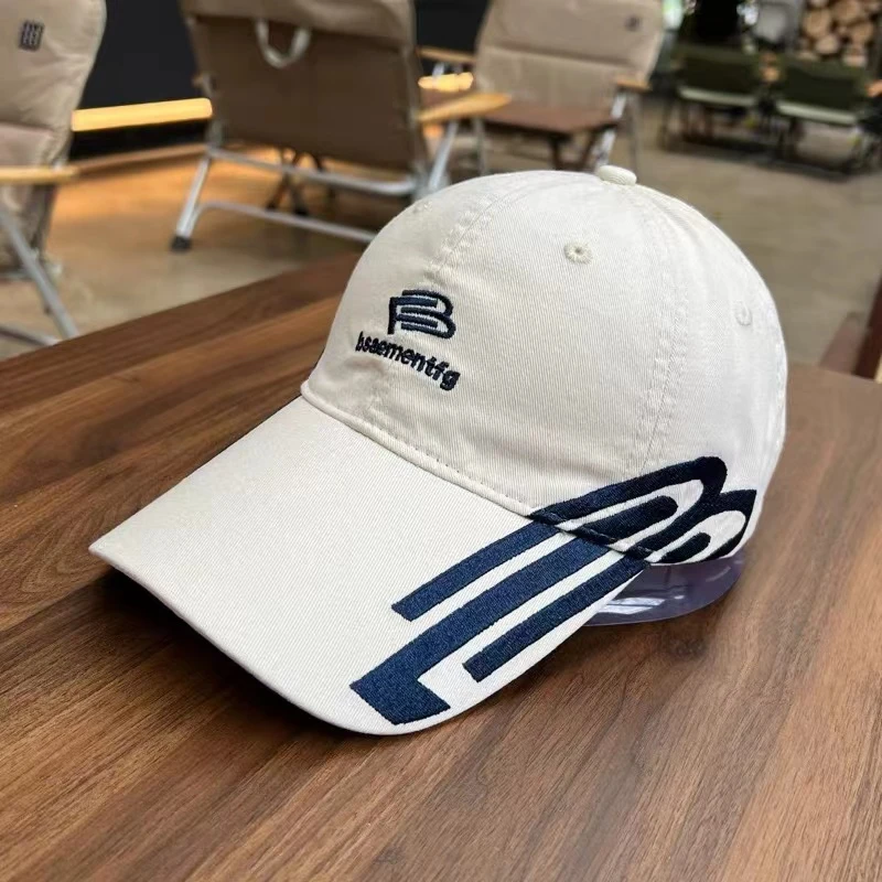 新款春夏女士显脸小棒球帽水洗做旧时尚休闲牛仔户外均码百搭遮阳