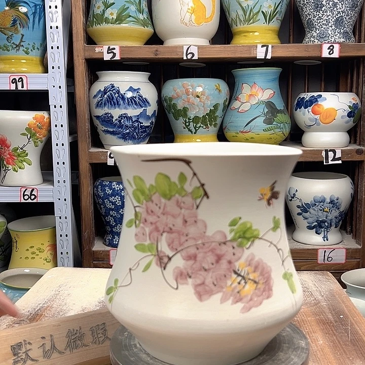 陶小蛮腰紫藤陶瓷陶瓷陶瓷