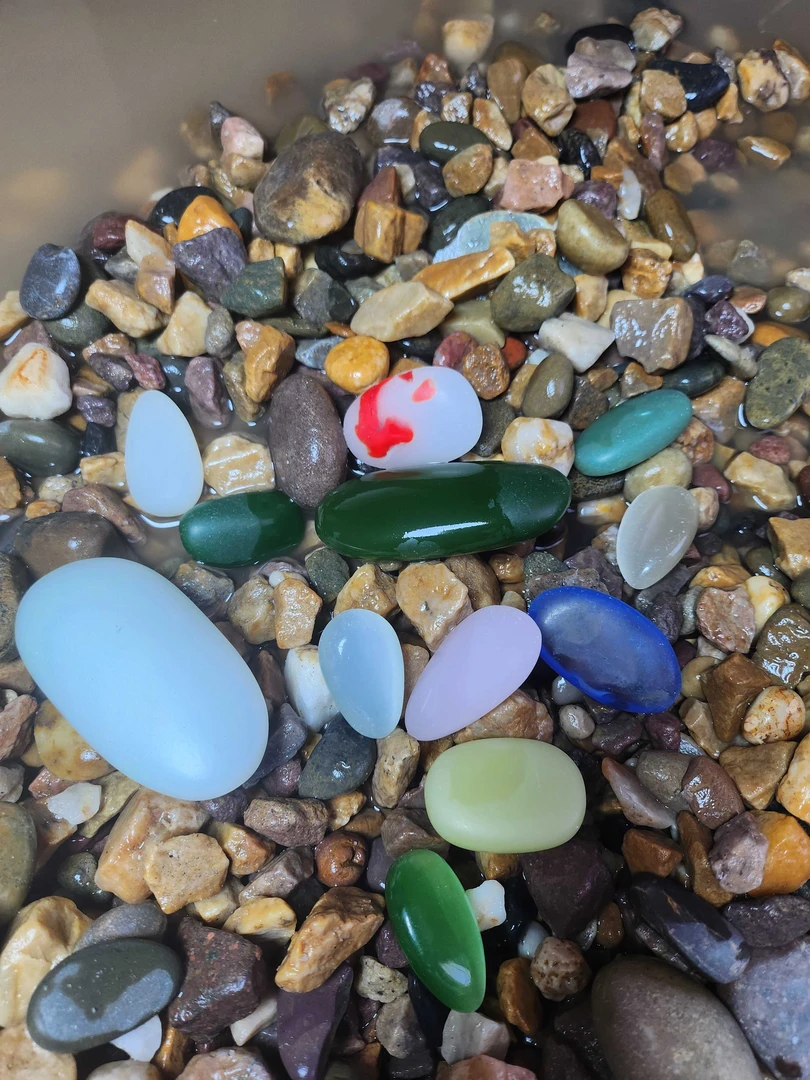 奇石戈壁石专拍打孔链接