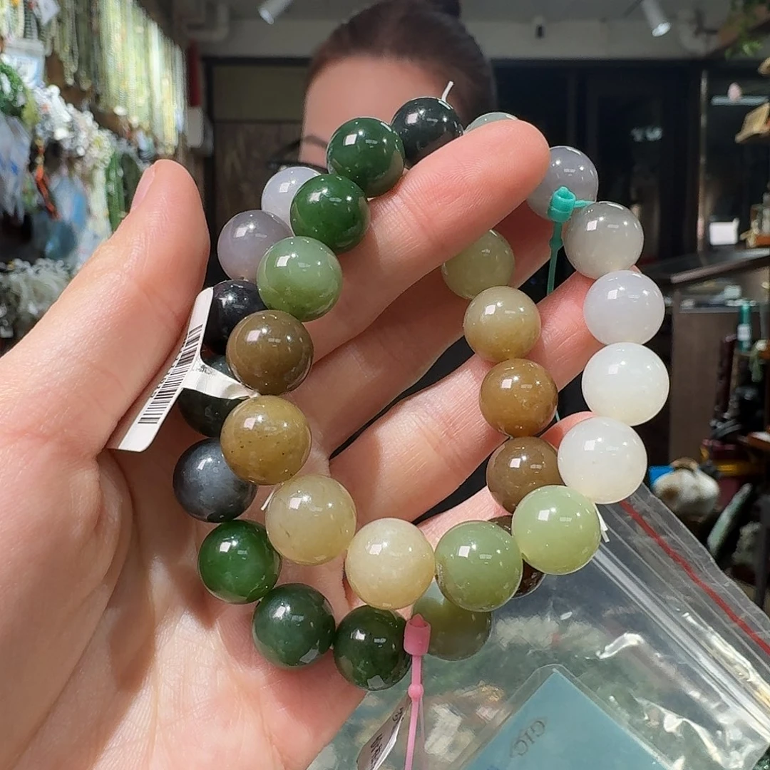 和田玉未镶嵌手链拍一发一多样性发货