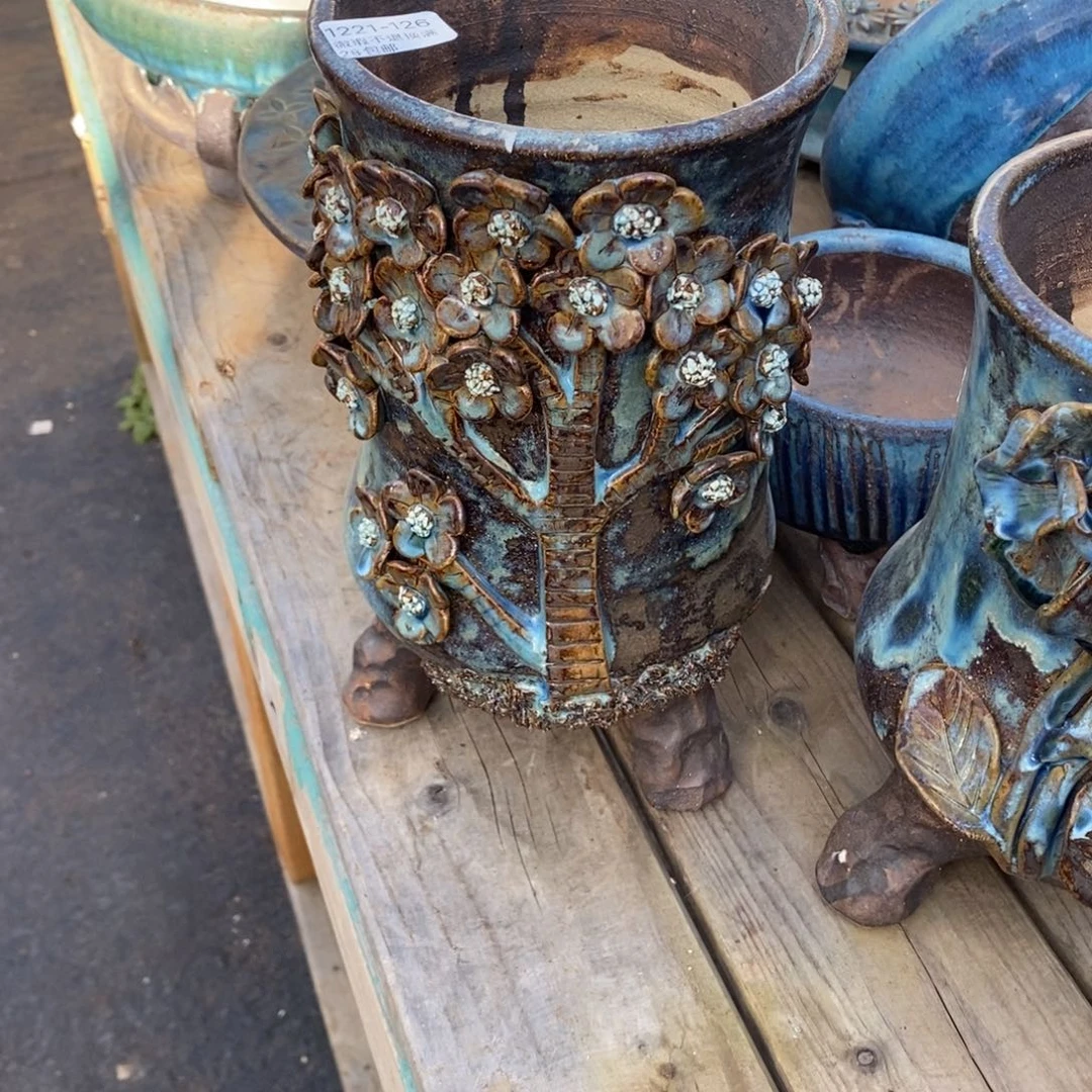 黑***天126号多肉盆口径12高24