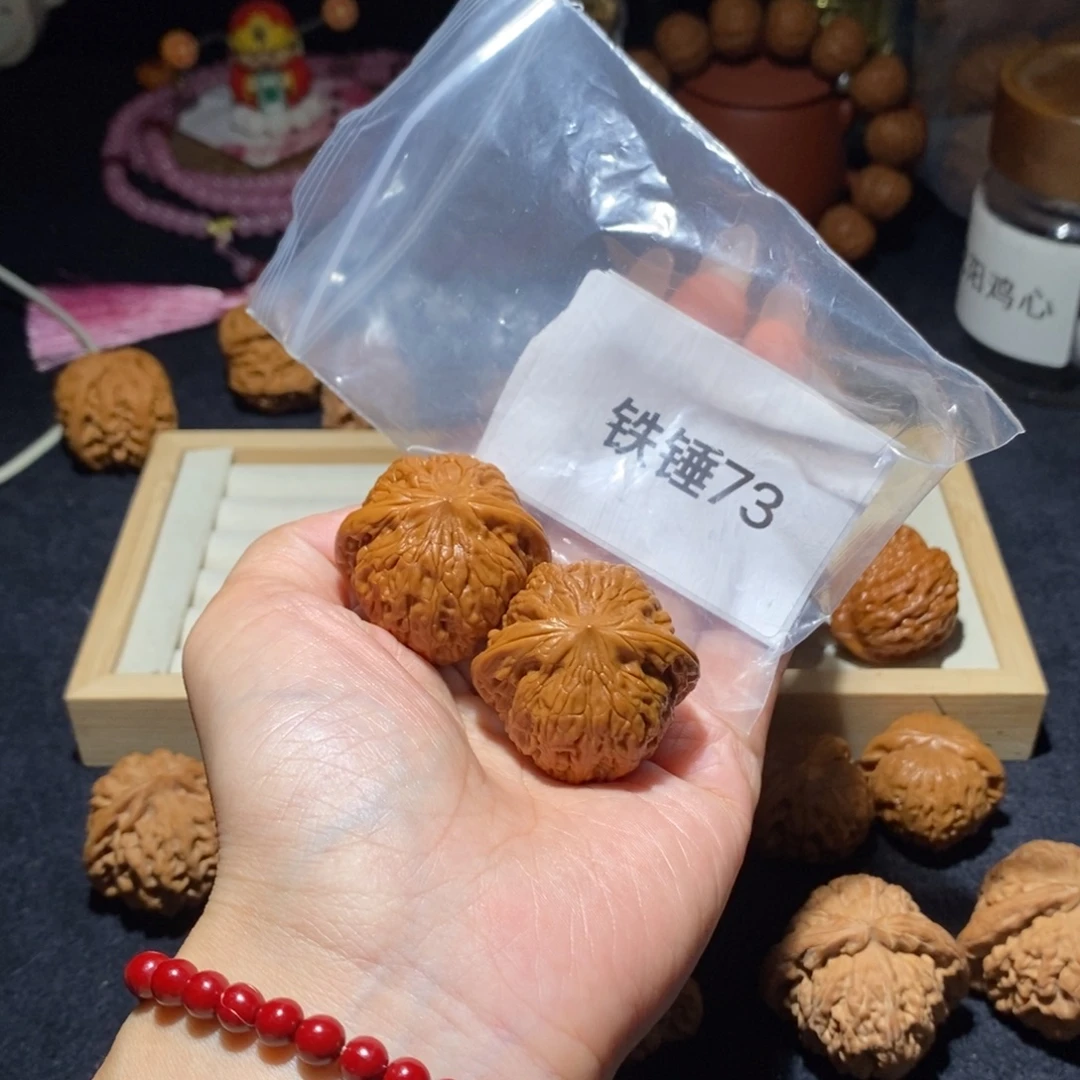吊坠文玩核桃铁锤妹妹37