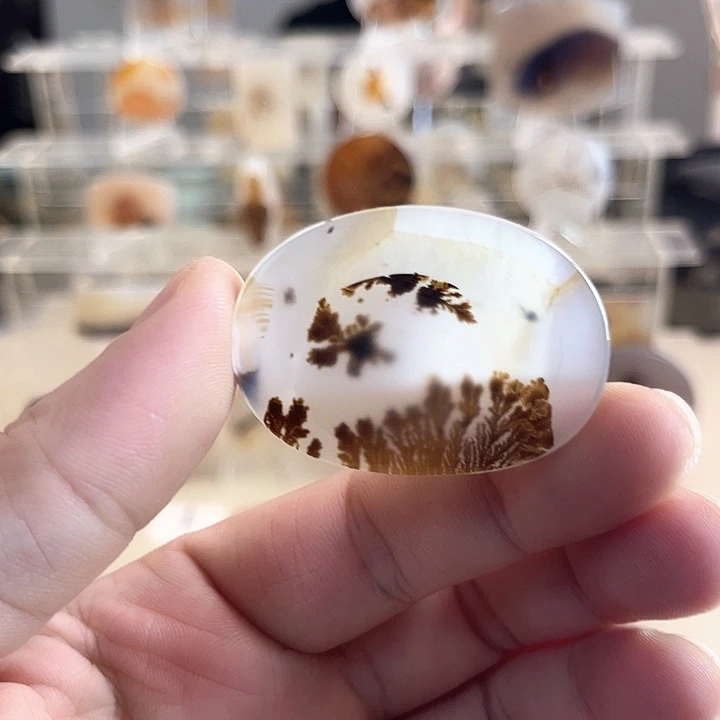 玛瑙/玉髓未镶嵌吊坠(不含链)