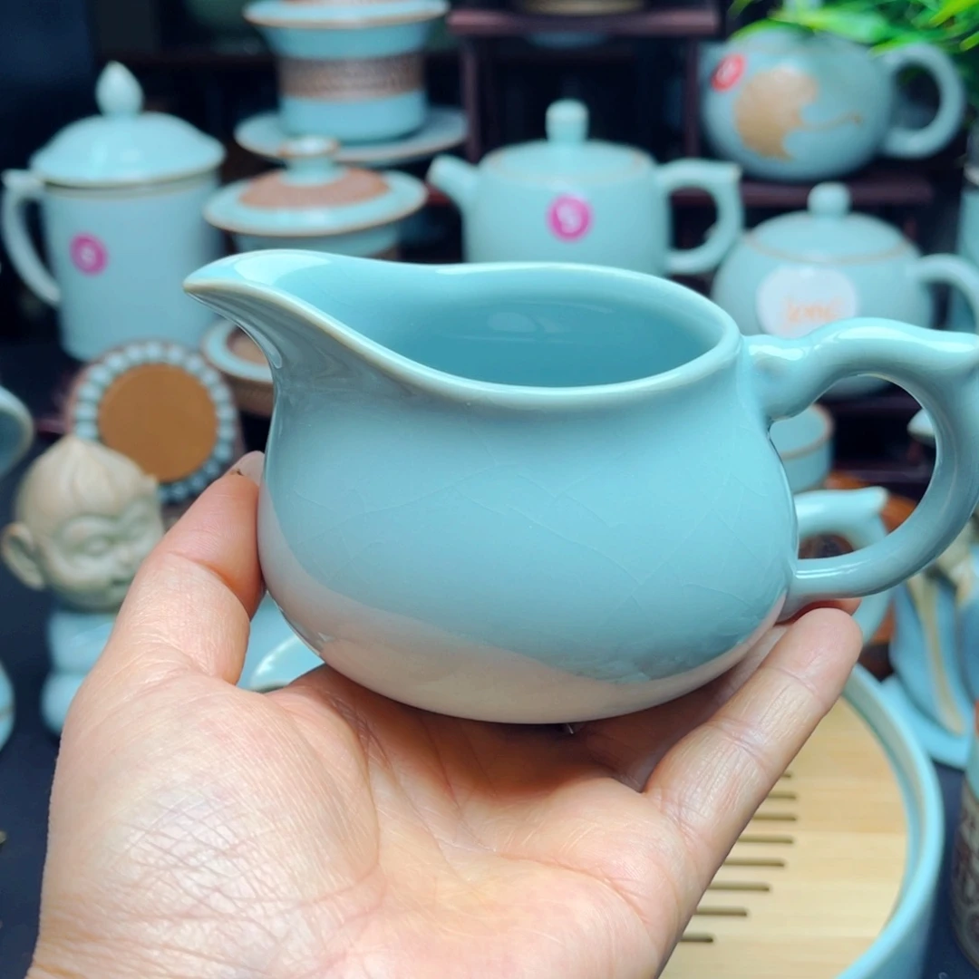 【闪购商品】你***对汝州单壶，壶，杯子，盖碗