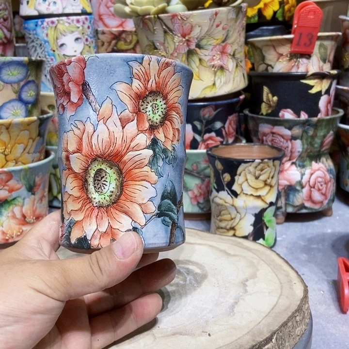 景德镇艺术手绘作品