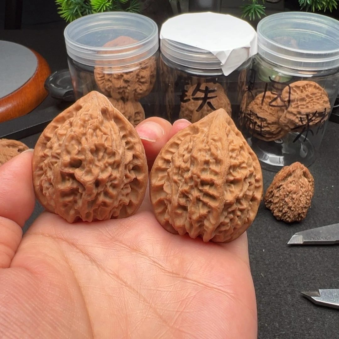 吊坠文玩核桃金牛39