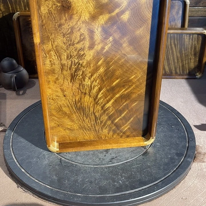 金丝楠谨*金丝楠木乌木文盘