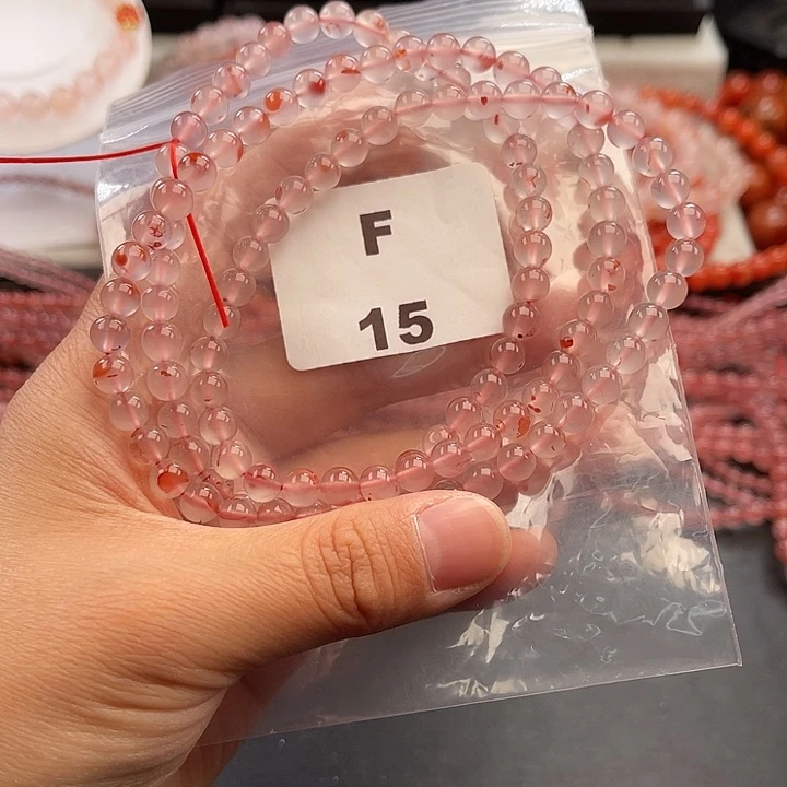南红玛瑙未镶嵌多样性发货默认微瑕称重6mm