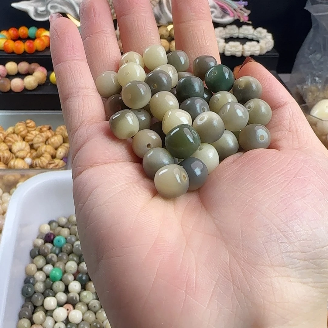 菩提根/象牙果手串卡10油墨飘花桶100卡牌➕100