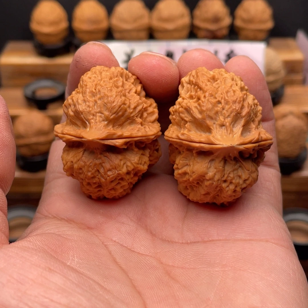 吊坠文玩核桃麒麟蟾王42尺