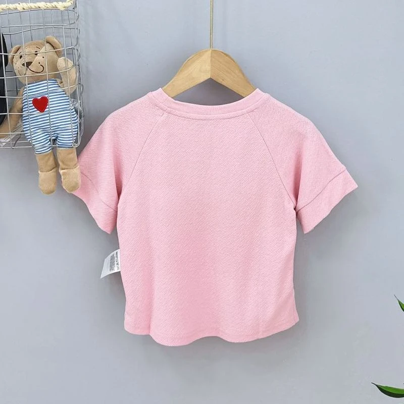 16001高端专享YOYO夏季呦呦鹿短袖粉色