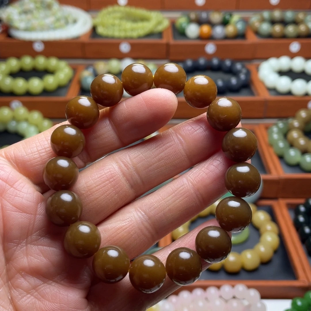 和田玉未镶嵌手串