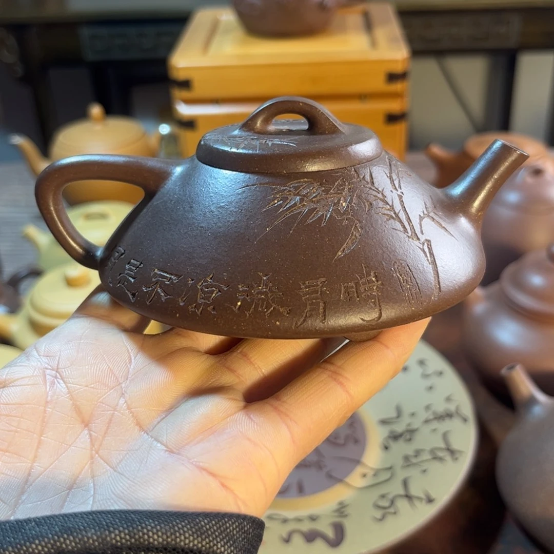 紫砂茶壶?****?紫砂合瓢