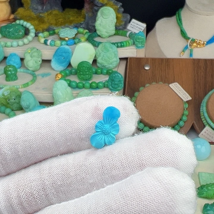 绿松石未镶嵌主播夏