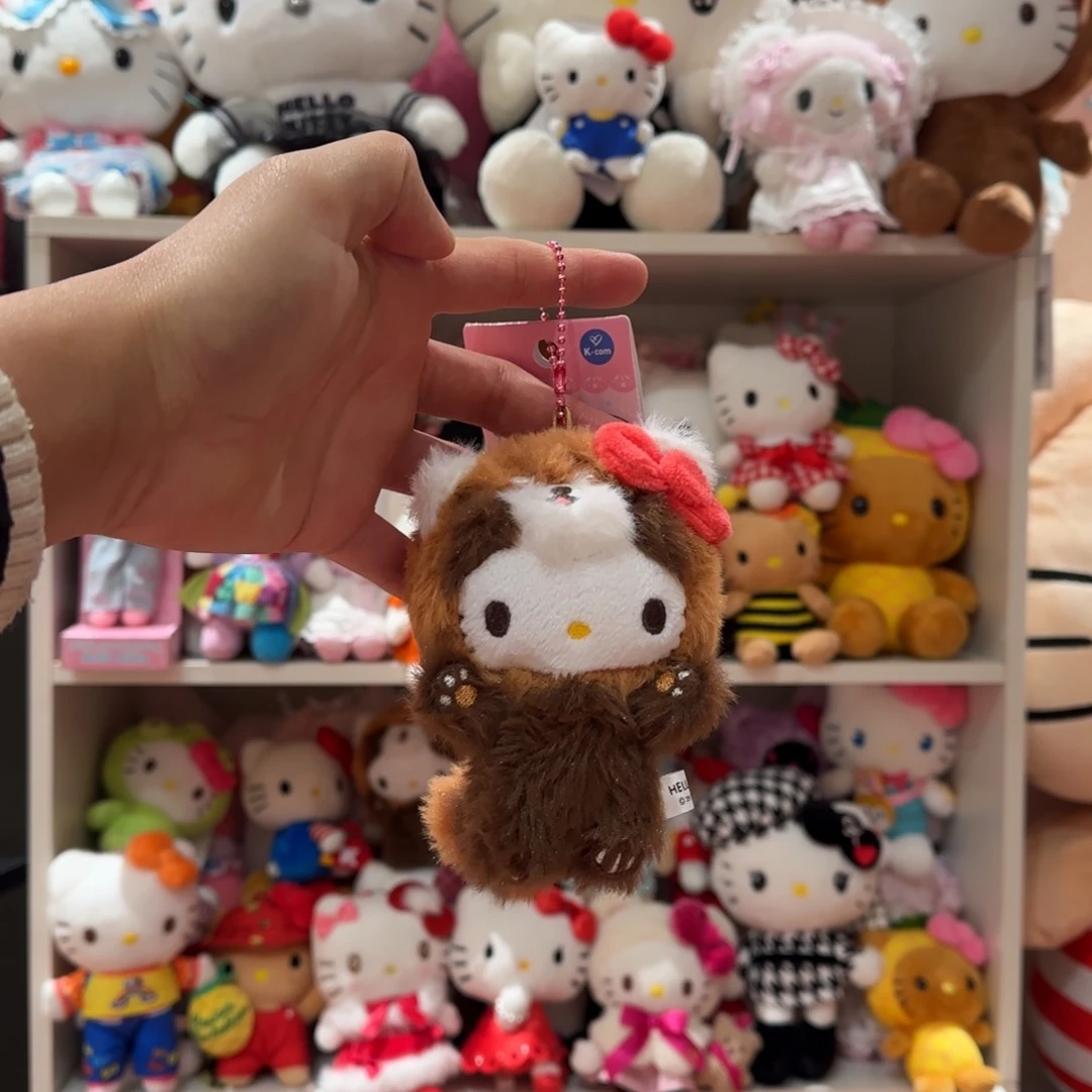 毛绒小浣熊kt挂件