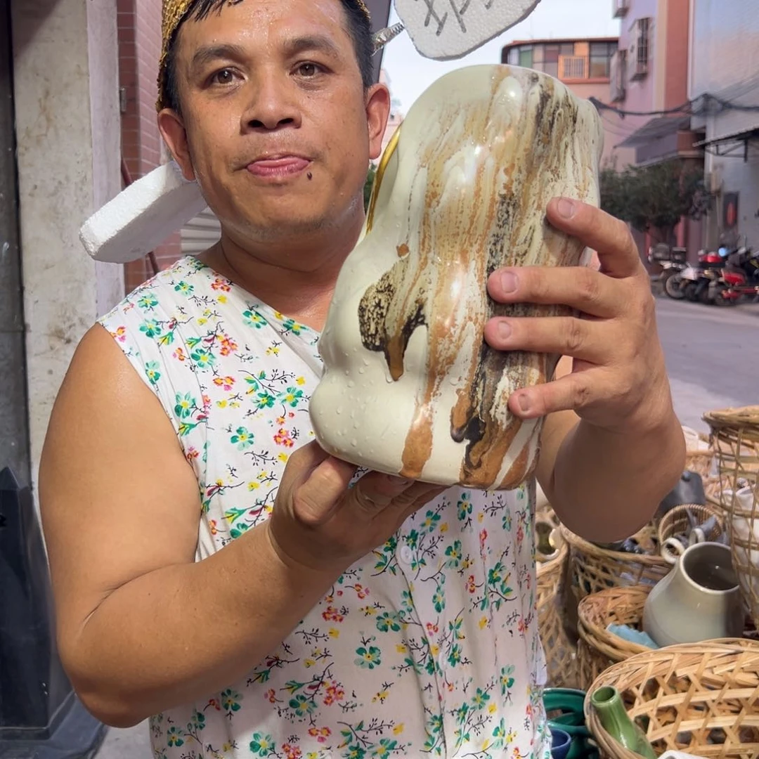 摆件16 号高温陶瓷装饰品（部分微瑕）