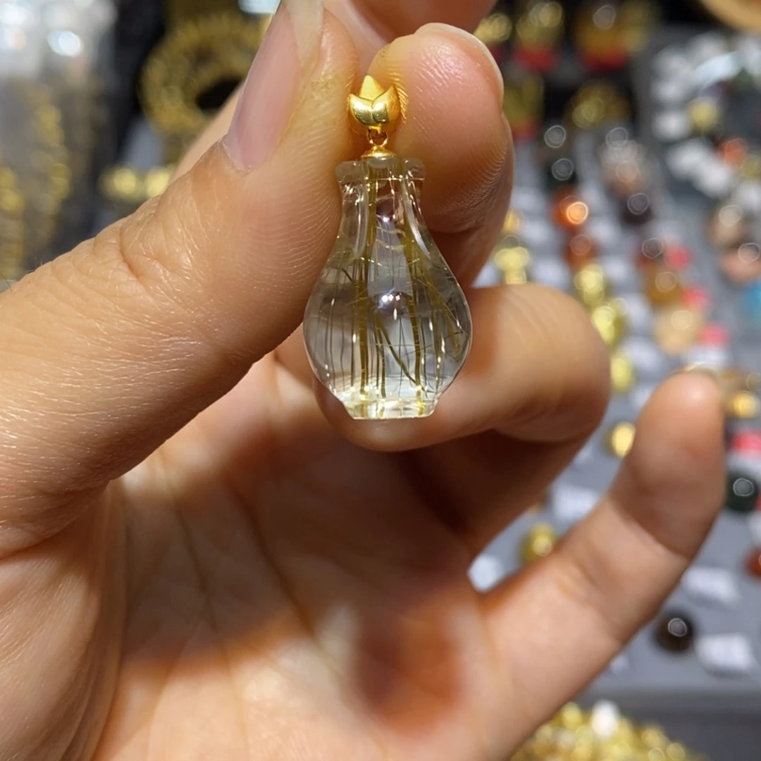 手链未镶嵌水晶吊坠