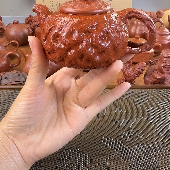紫砂茶壶朱泥供春