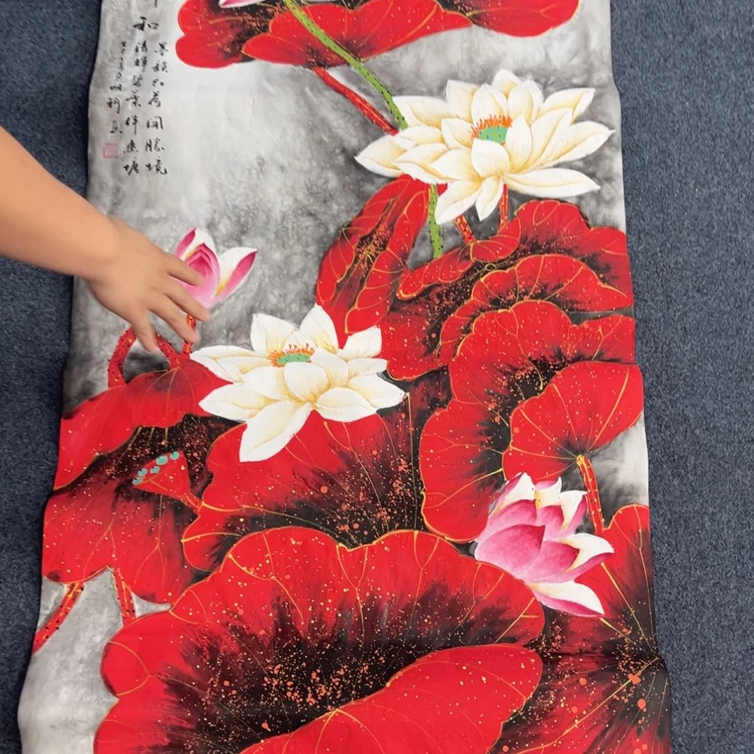 国画纯手绘字画宣纸