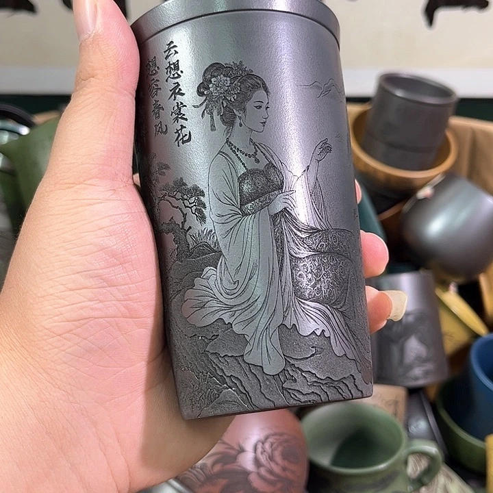 茶杯紫砂全手工紫砂主人杯