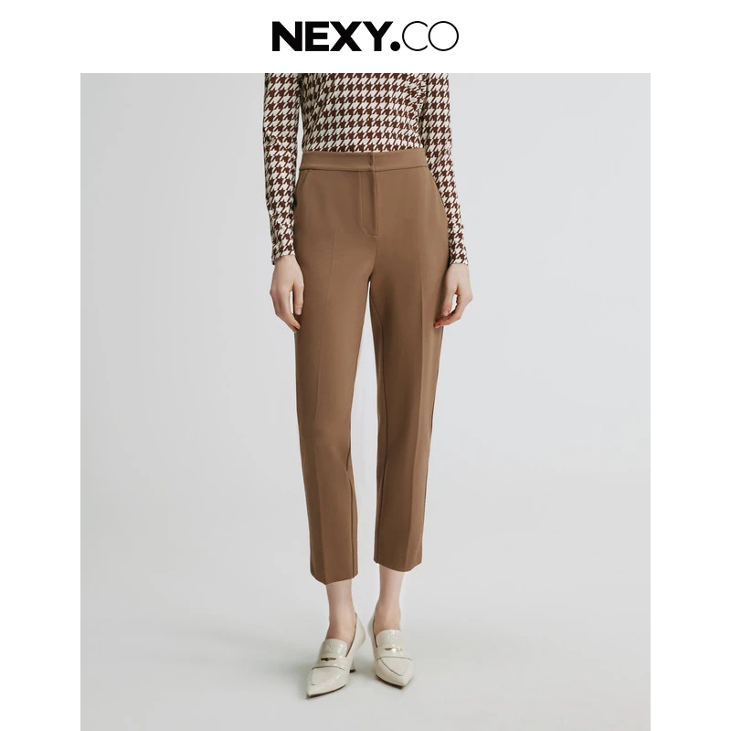 【清波严选】奈蔻小脚莫兰迪复古法式通勤XV02699D4 XV02645W0