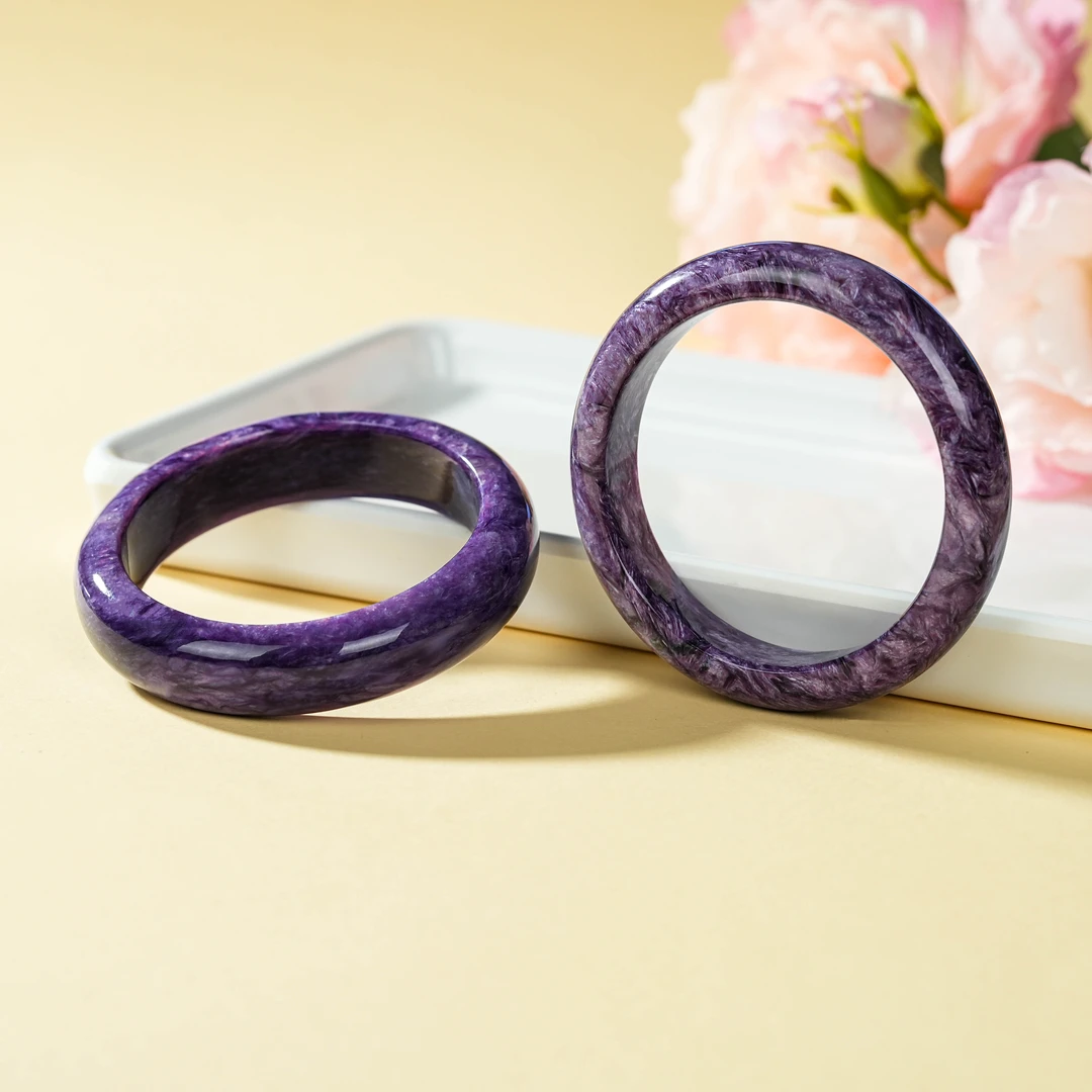 【云上好物】紫龙晶手镯-多样性发其一-11×8.5mm-DS81709-6（JG）