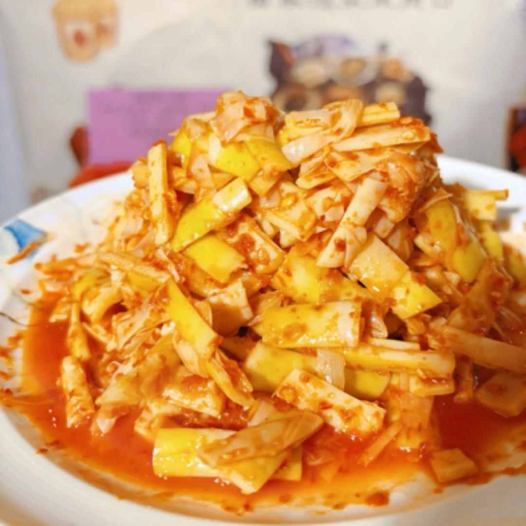 苗家野小竹笋爽口脆爽剁椒嫩笋