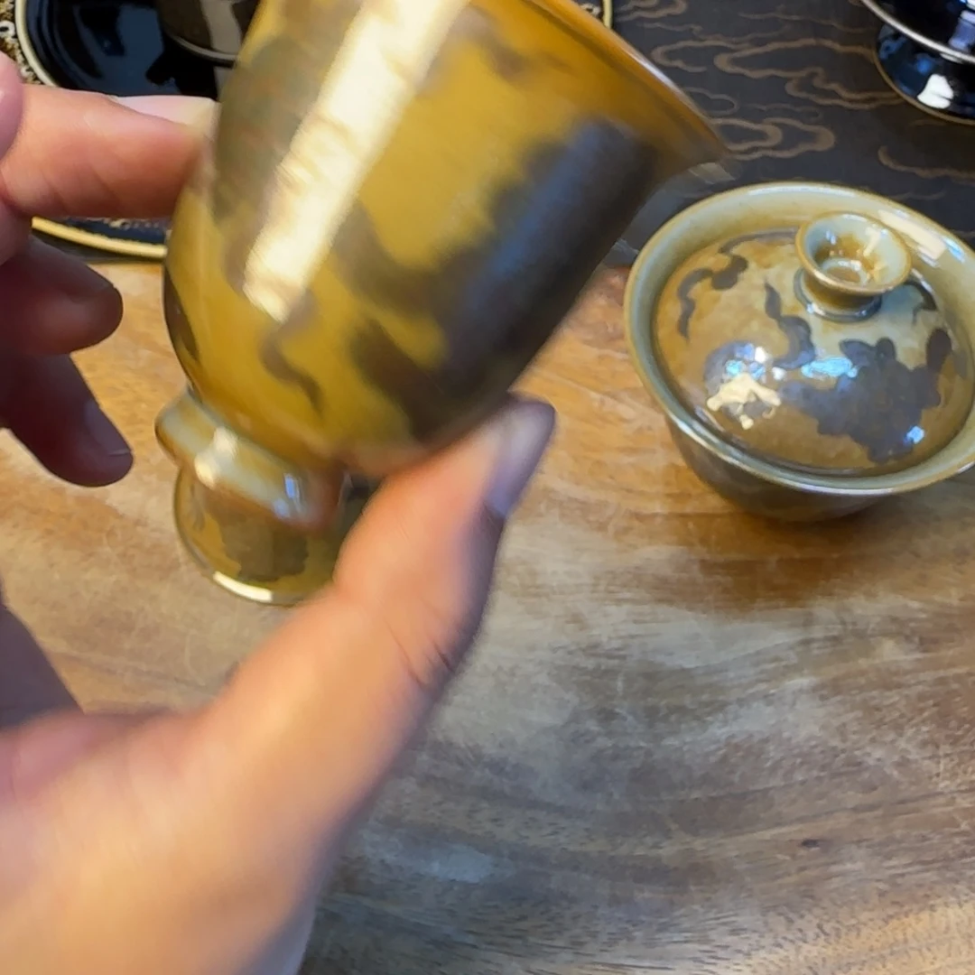火***火茶盏白丁瓷坊作品