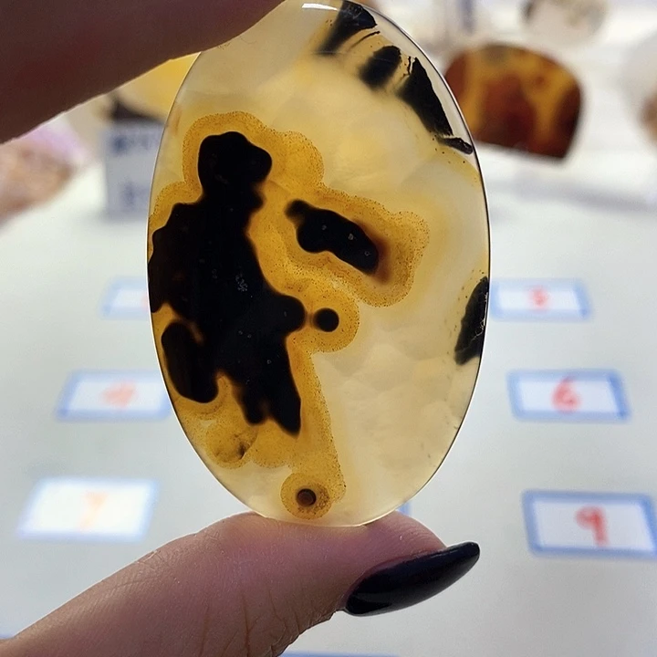 玛瑙/玉髓吊坠(不含链)未镶嵌