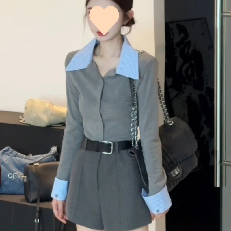 显瘦气质时尚短款早秋洋气小众炸街减龄网红设计感秋季女装韩版长