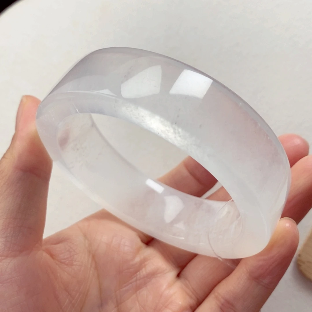 石英质玉手镯未镶嵌57-58