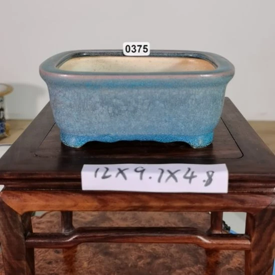 陶手工手绘大德堂釉盆